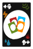 +4 card